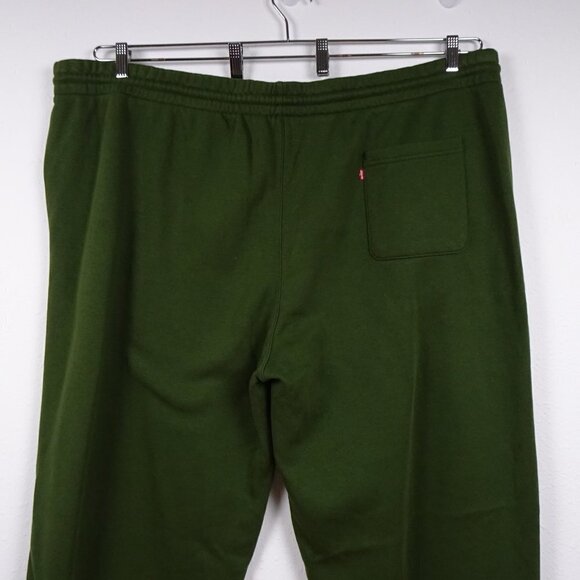 Levi's Sweatpants Pants Men's Size 2XL Green Elastic Drawstring Waist - Picture 6 of 12